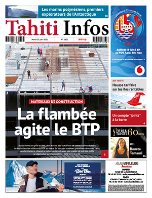 Cliquez sur la Une pour lire le journal