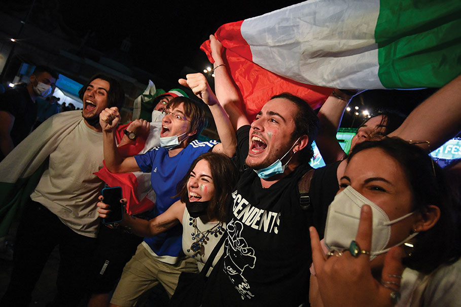 Euro: l'Italie illico presto, le pays de Galles y est presque