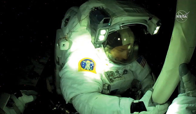 Thomas Pesquet de retour dans la Station après sa sortie dans l'espace