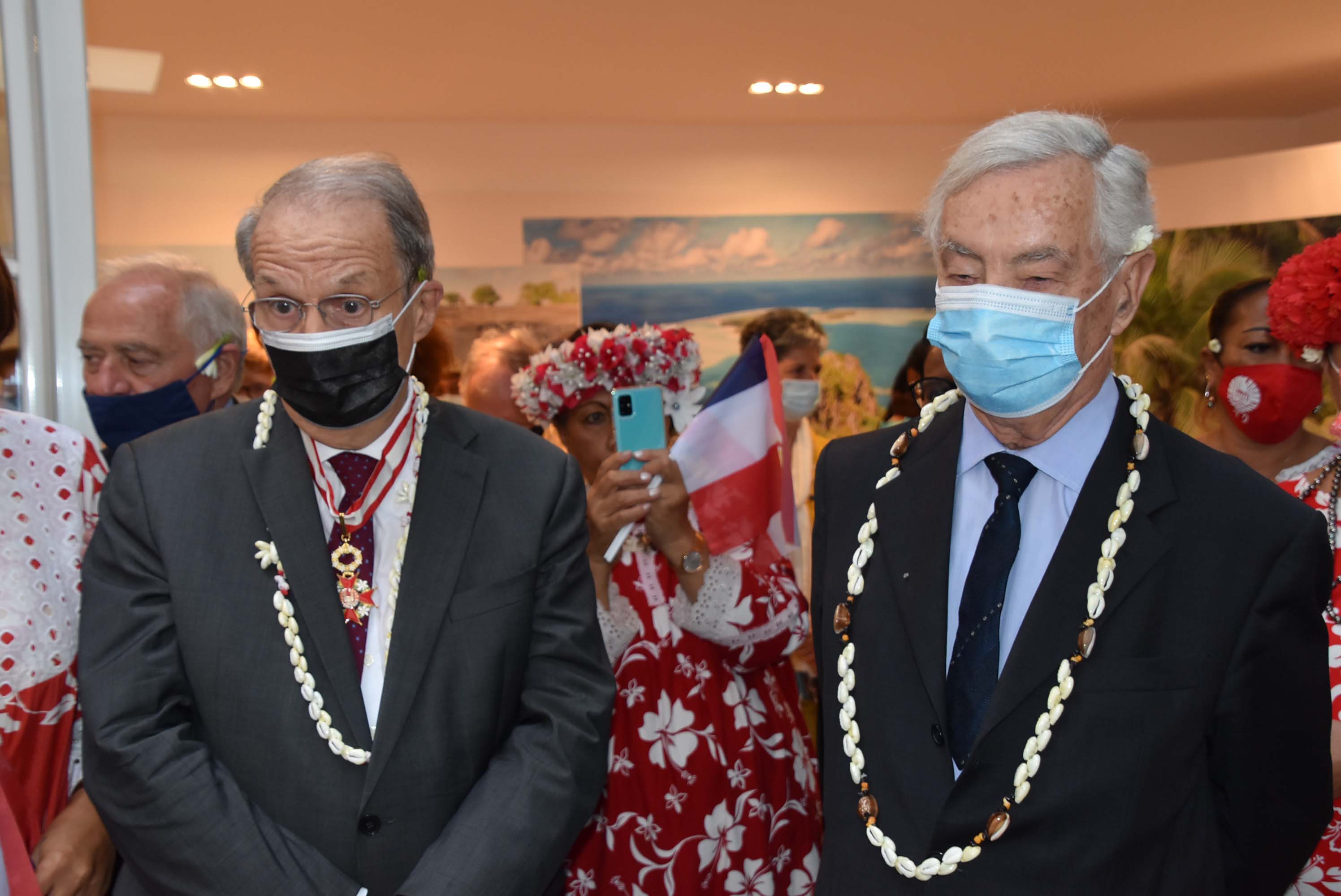 Edouard Fritch célèbre la fête de l'Autonomie à Paris