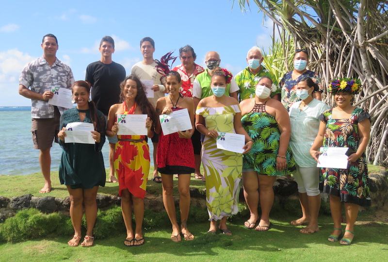 Des jeunes de Moorea ont participé à une formation culturelle afin de se reconnecter aux bases de leur culture à travers le reo tahiti et les légendes.