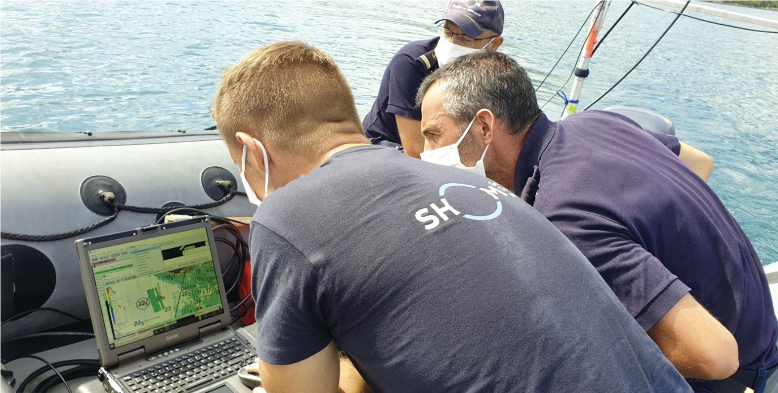 Le lagon de Teahupoo sous l'œil des hydrographes pour les JO 2024