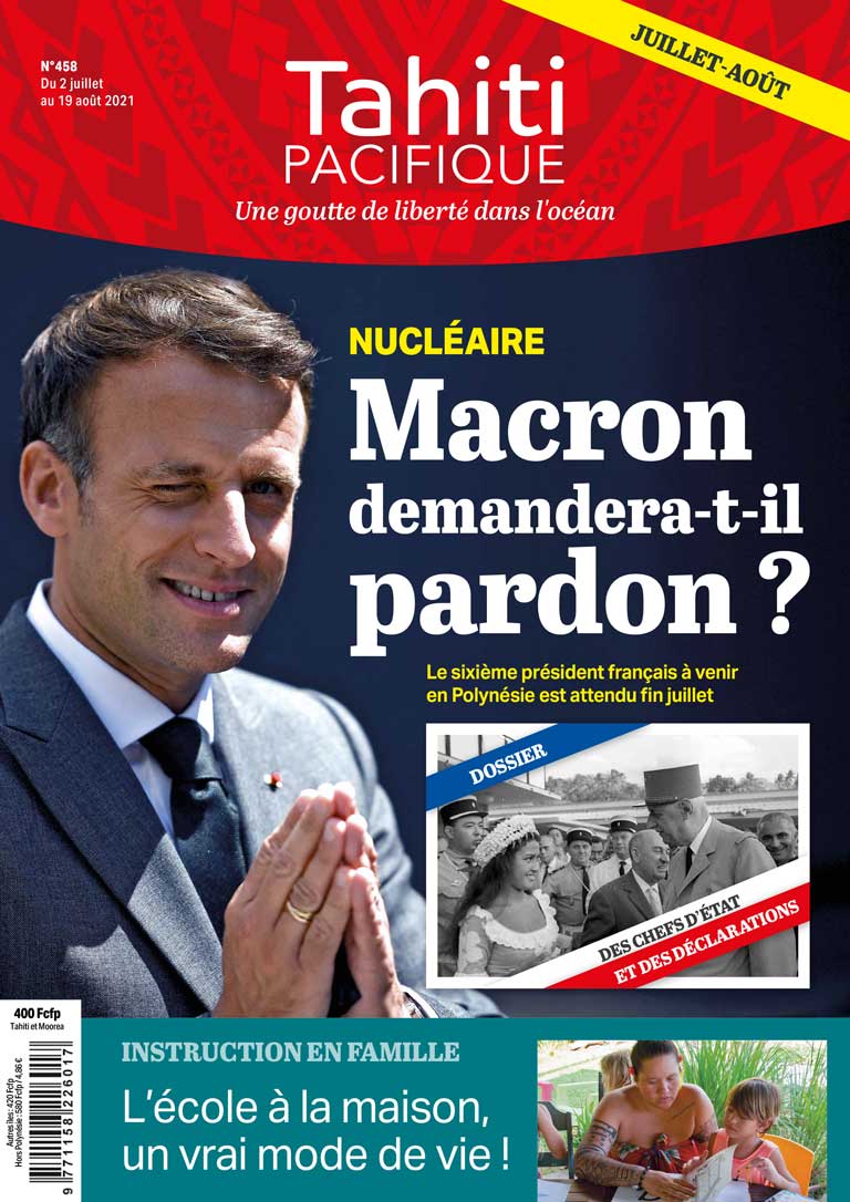 À la UNE de Tahiti Pacifique vendredi 2 juillet 2021