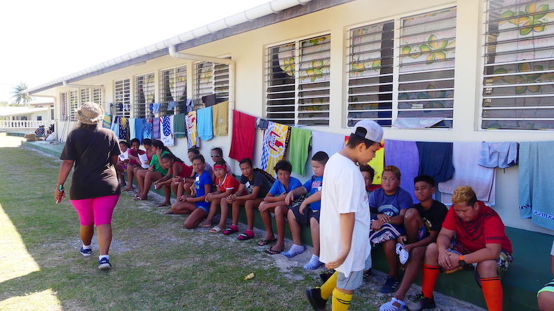Une centaine de jeunes en colonie à Rangiroa     