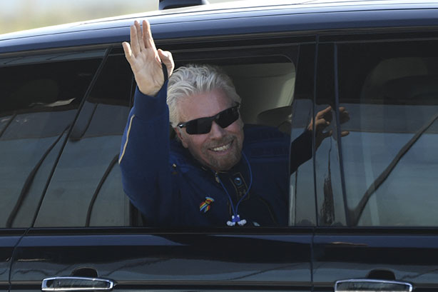 Le milliardaire Richard Branson a accompli son rêve d'espace