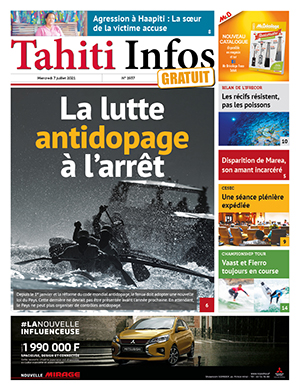 Cliquez sur la Une pour lire le journal