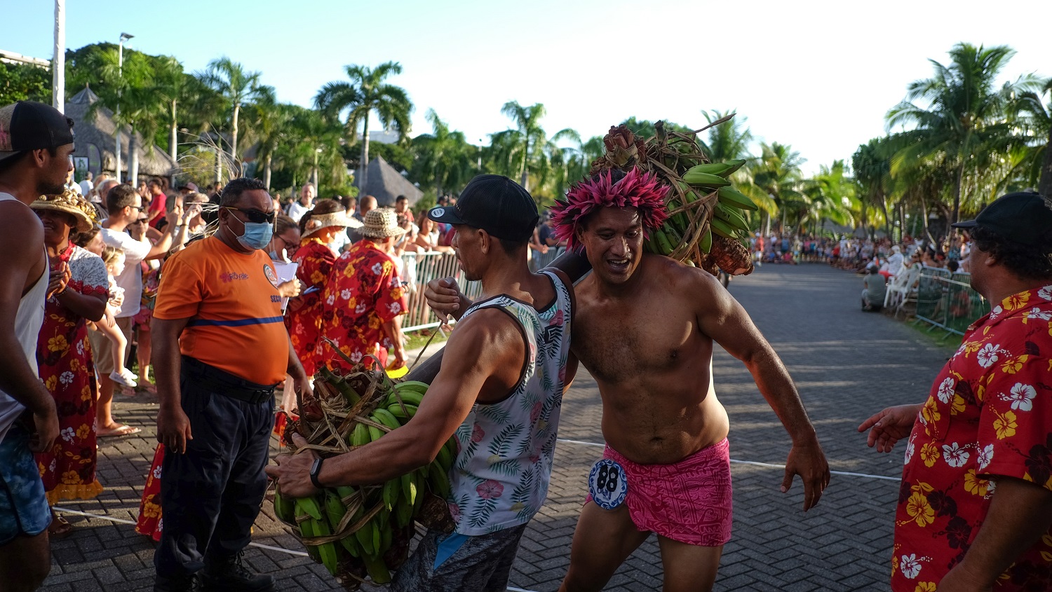 Les athlètes ont assuré le spectacle pour le public qui s'est déplacé en nombre pour l'événement.