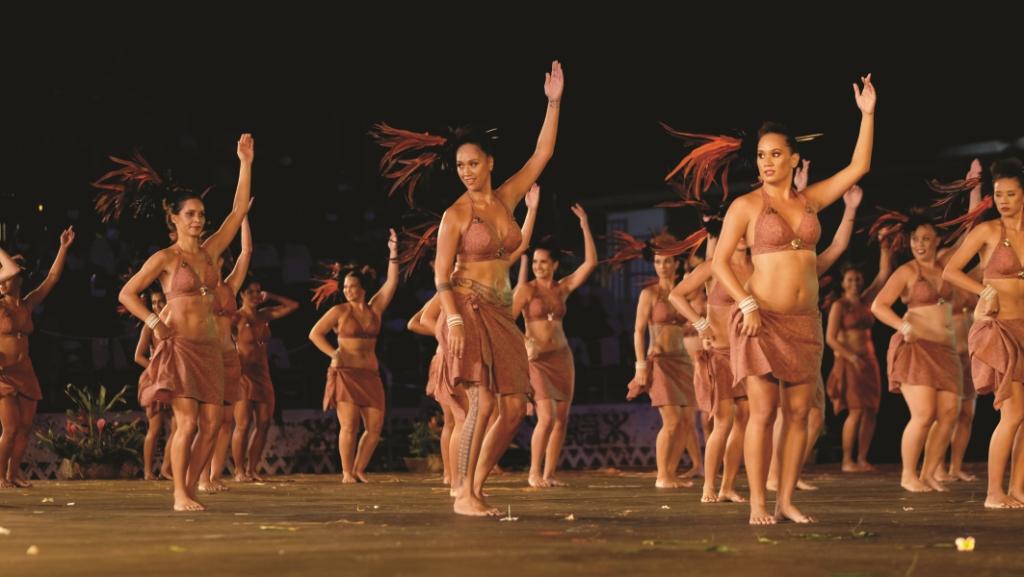 la troupe Tahiti Ora se produira sur la scène de l’Intercontinental le 31 juillet. Crédit : G. Boissy.