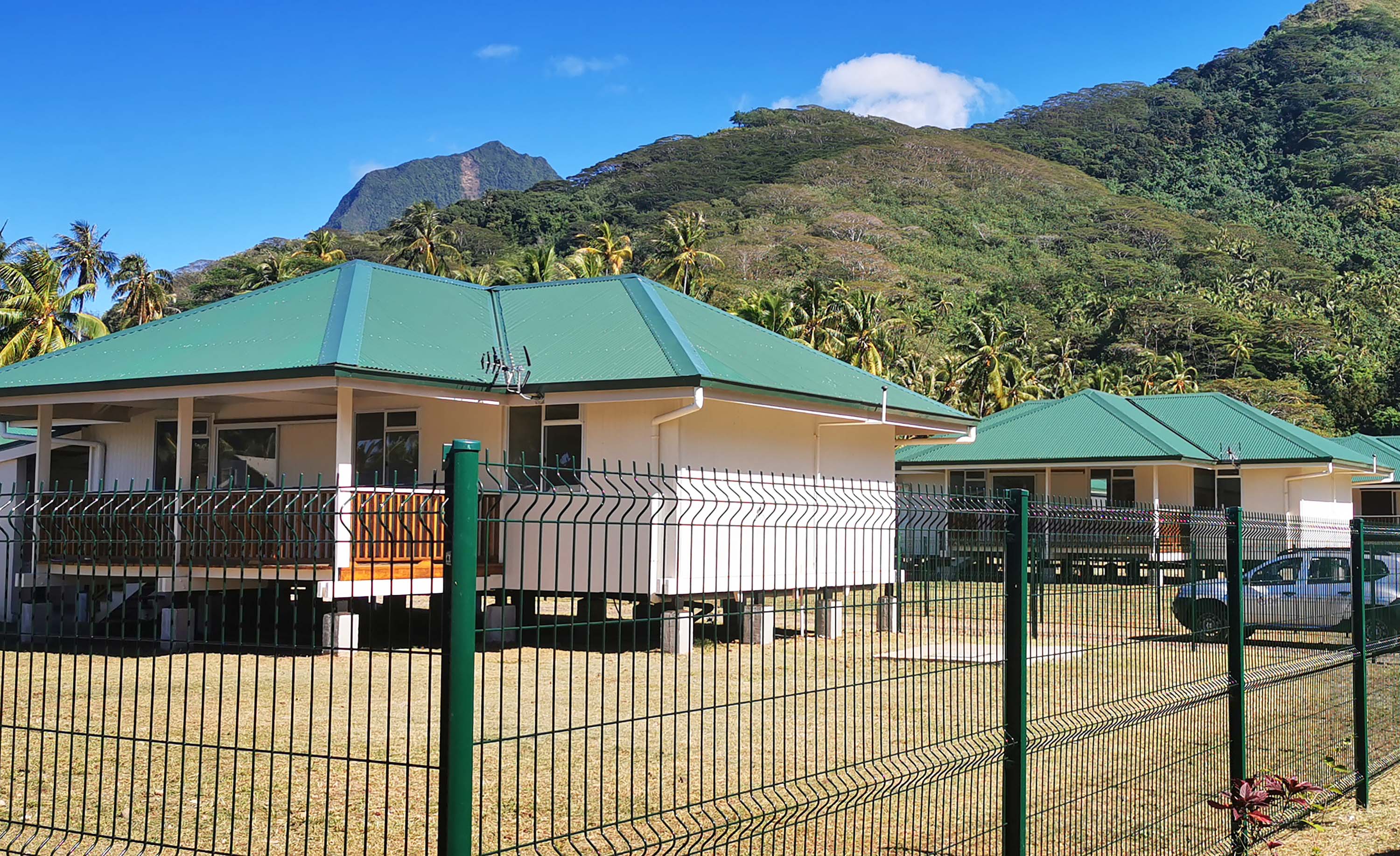 Remise des clés aux résidents de Pahani à Moorea