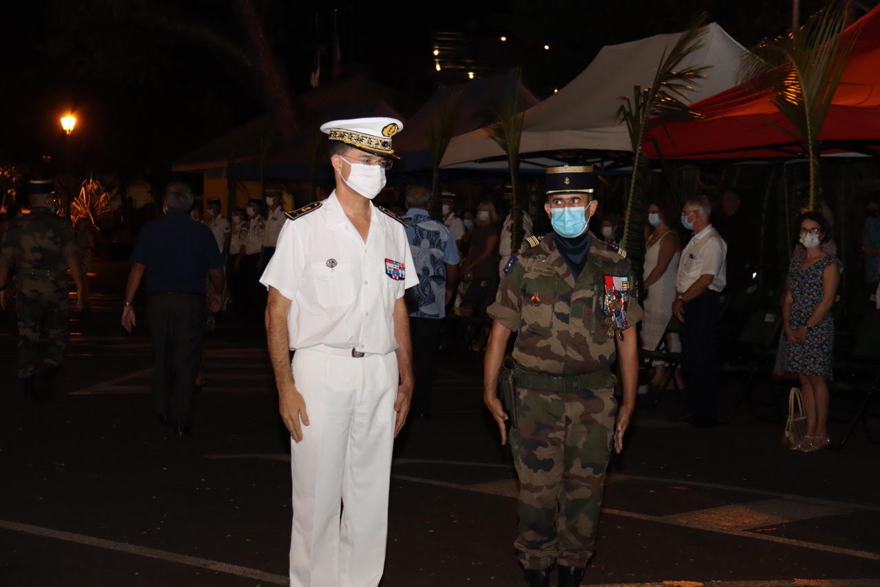 Le lieutenant-colonel Fabrice Avenel à la tête du RSMA