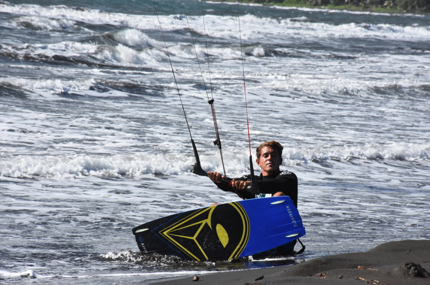 Vainqueur de la Tahiti Big Air Contest mardi, Raiarii Fadier avait décroché une médaille de bronze aux Jeux du Pacifique en 2019.
