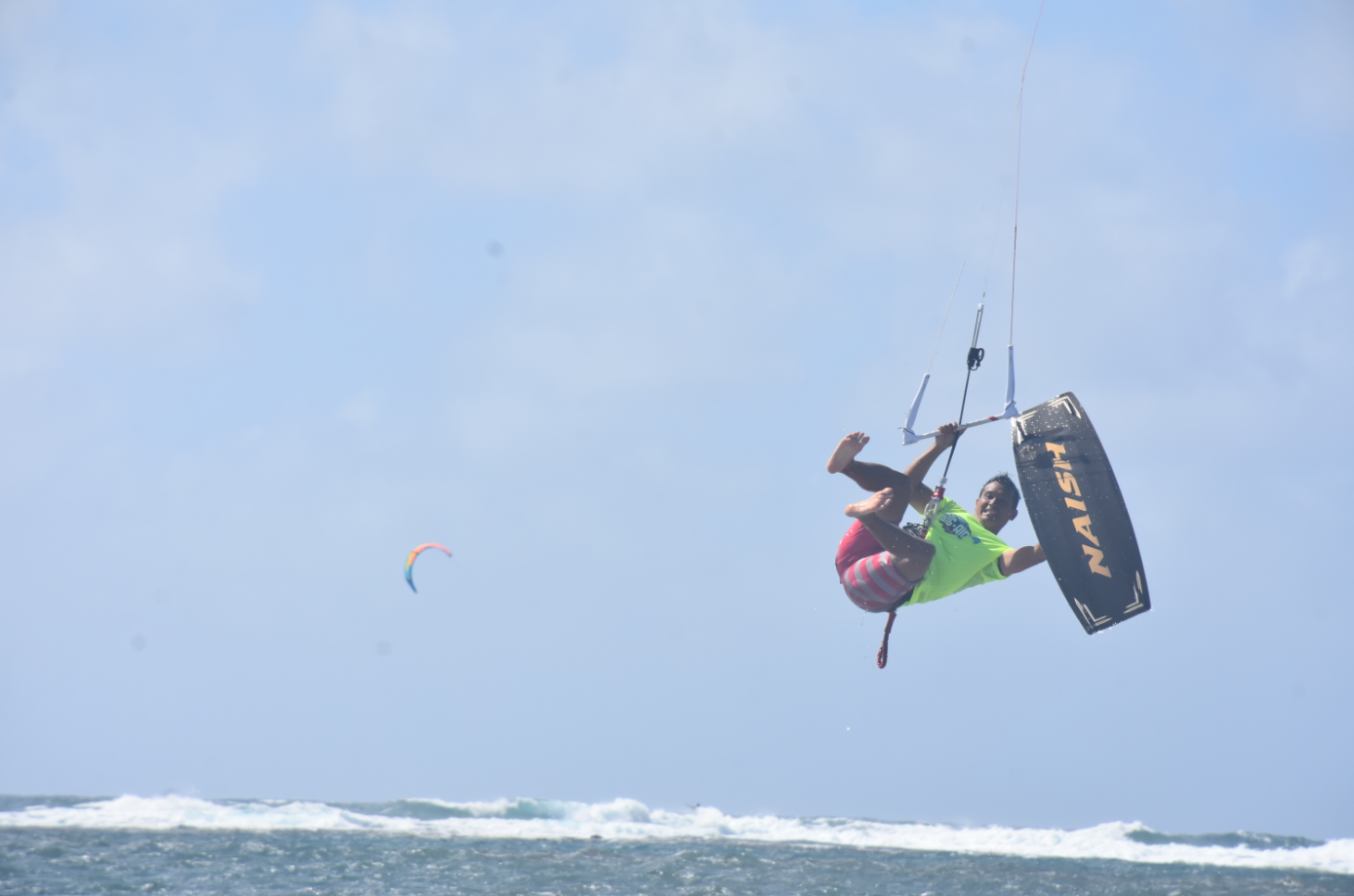 Les kite s'envoient en l'air à Hitimahana