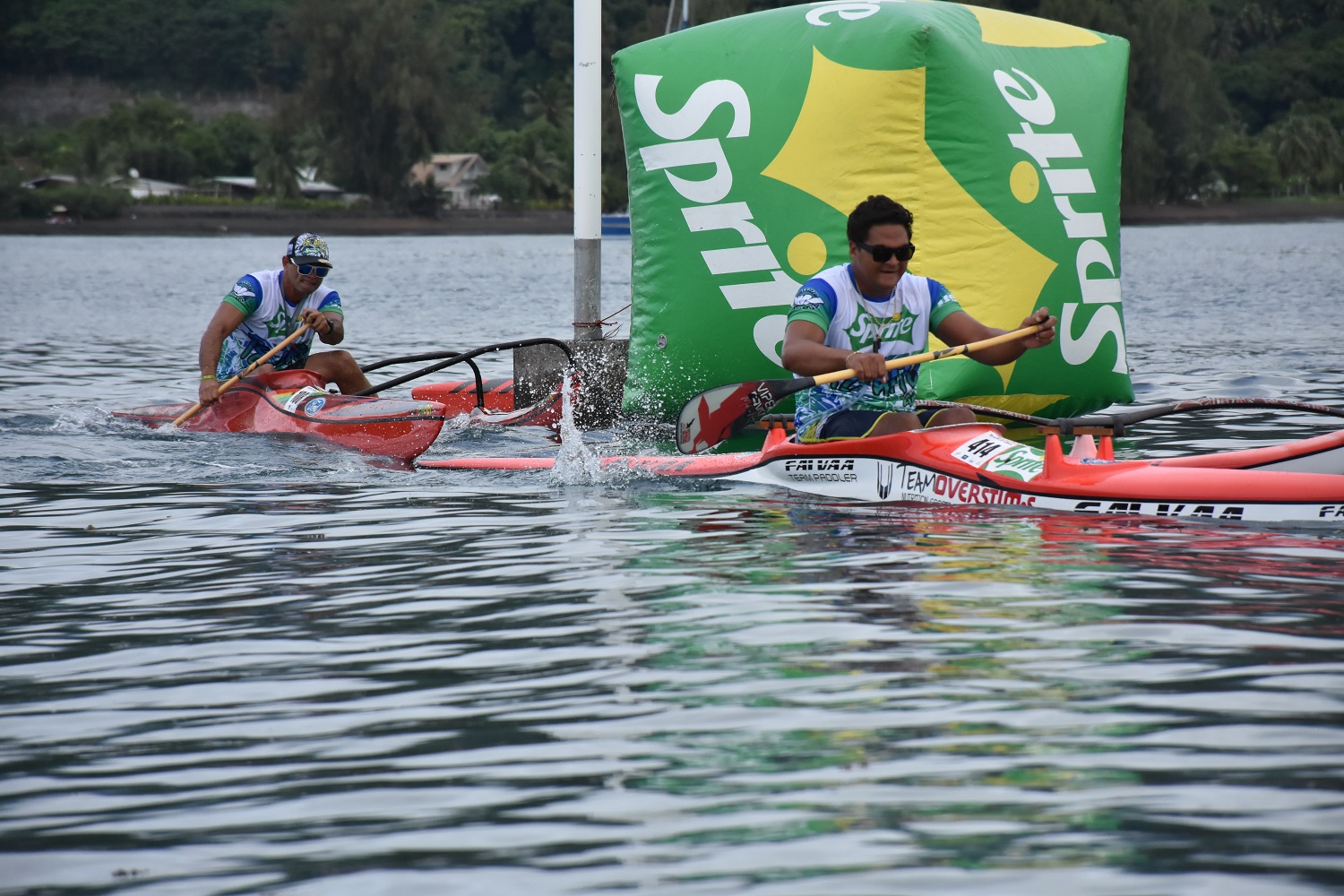 Kevin Céran-Jérusalémy et Steeve Teihotaata se sont livrés une belle bataille.