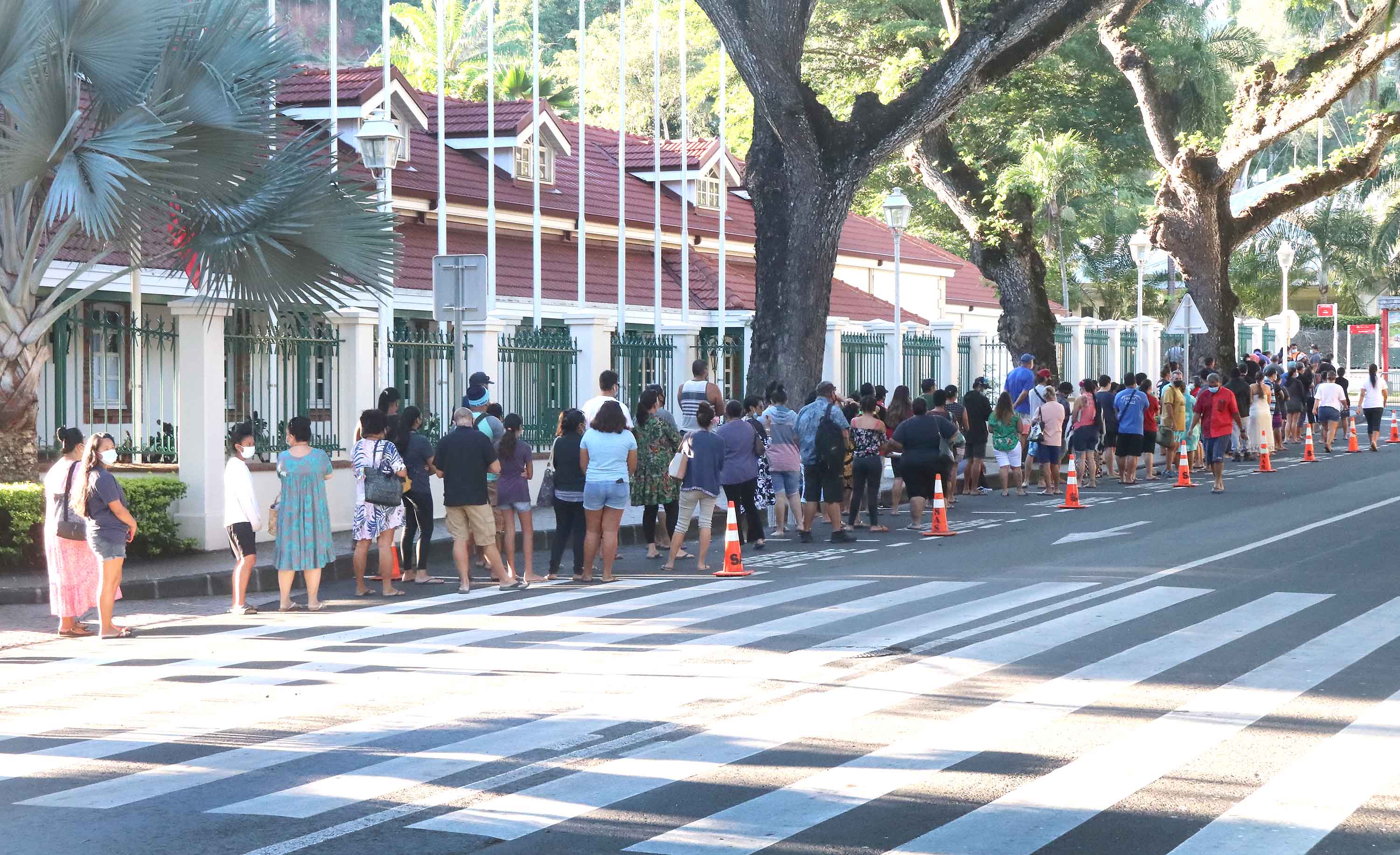 3 339 personnes vaccinées à la présidence