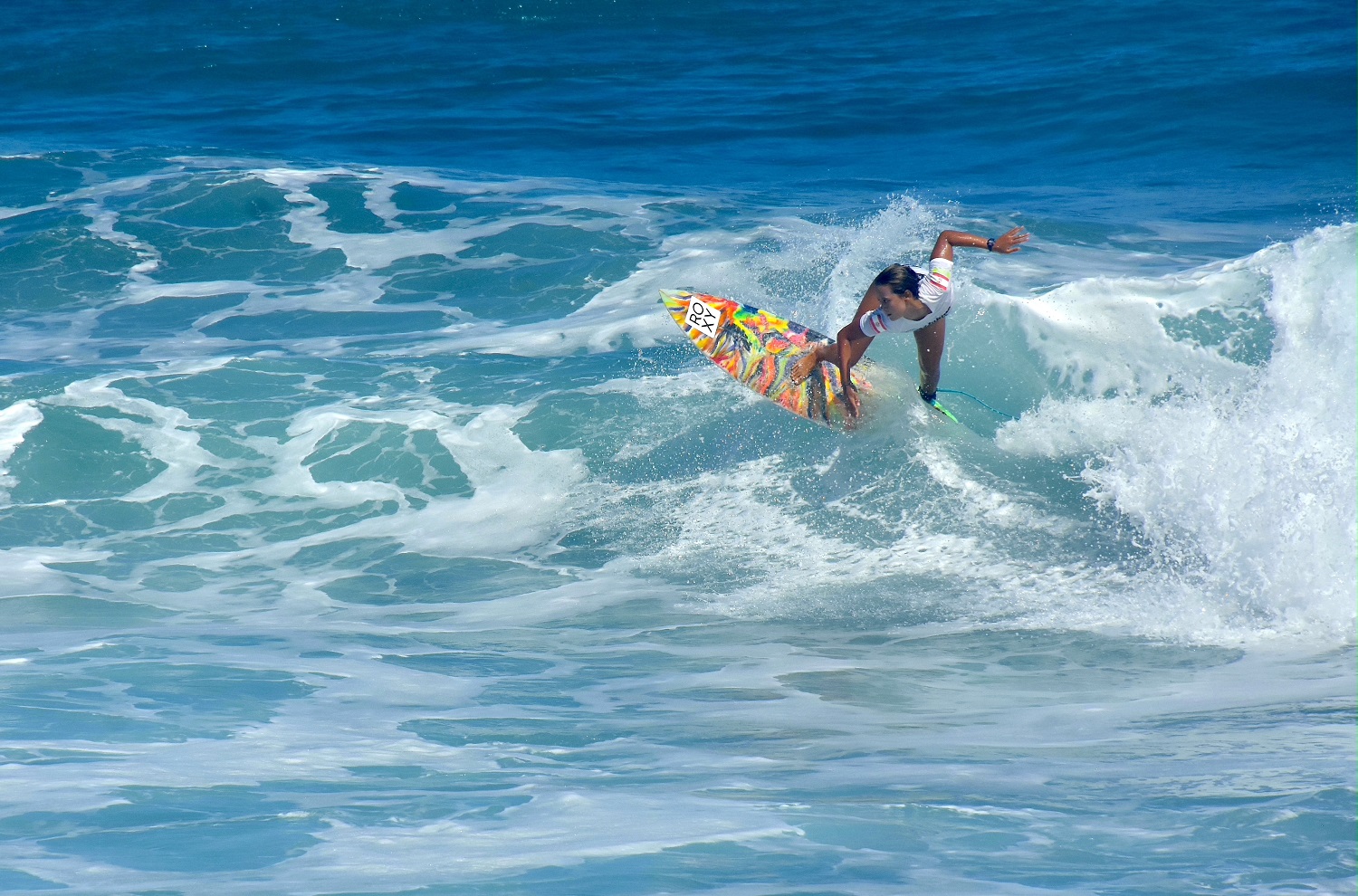 Heimiti Fierro a succédé à sa grande soeur Vahine qui s'était imposée l'année dernière à la Reef Vahine Cup.