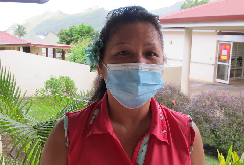 Mireille Tevaria, directrice de l’école Patoa de Taiohae.