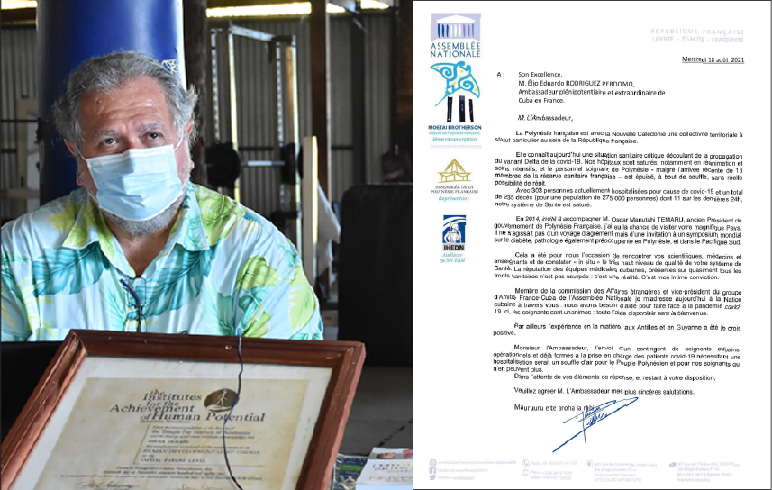 Crise Covid : Le député Botherson demande l'aide des Cubains