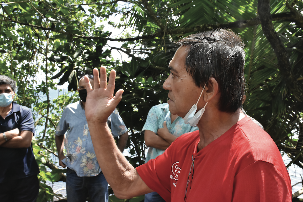 Raphaël Toofa, défendra jusqu’au bout “le patrimoine culturel” de Tautira.