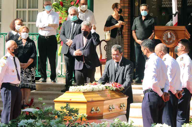 Un hommage à la présidence pour Sylvestre Bodin