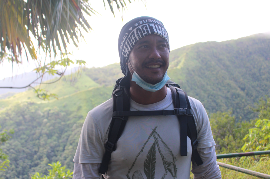 Djangho Chauvet, 30 ans, originaire de Bora Bora