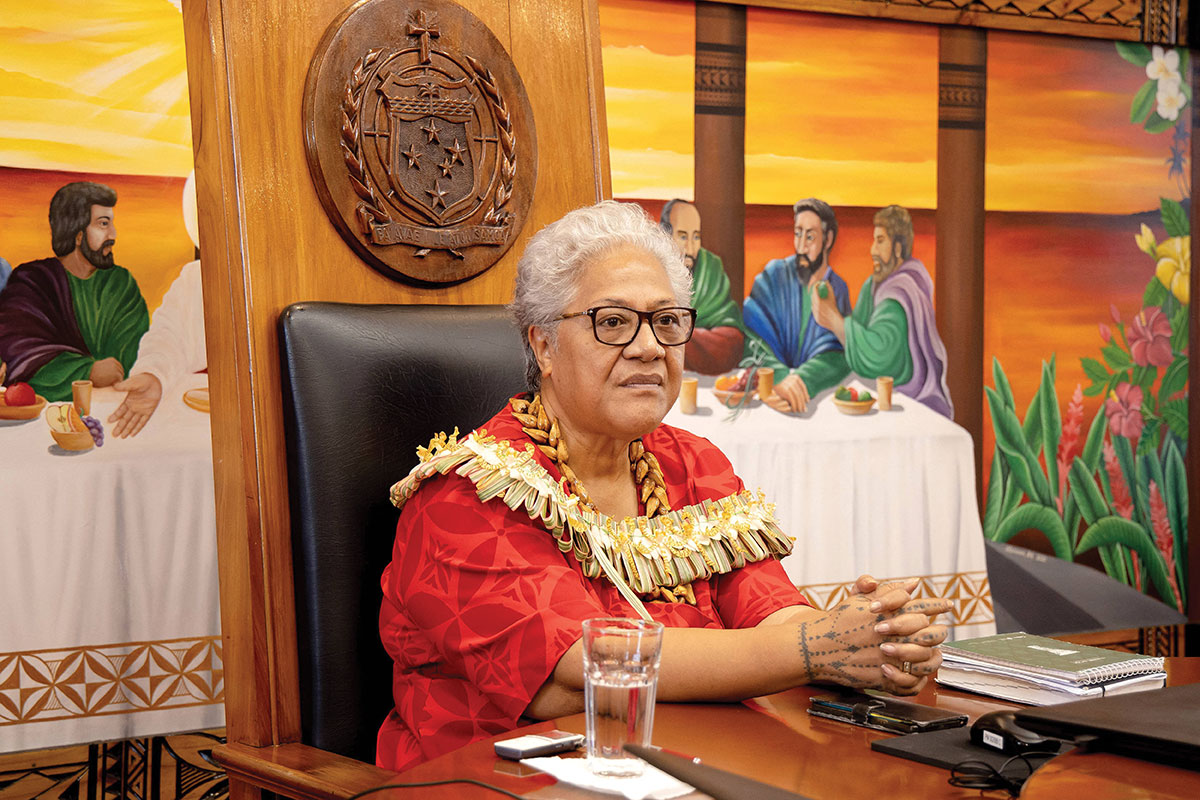 Vaitogi Asuisui MATAFEO / SAMOA OBSERVER / AFP