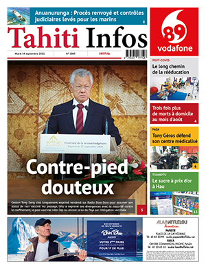 Cliquez sur la Une pour lire le journal