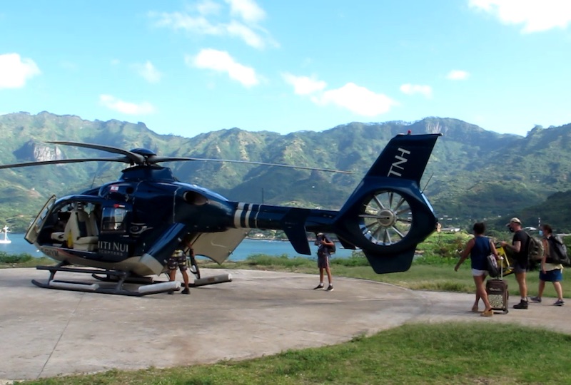 En l’espace d’un an, l’hélicoptère des Marquises a démontré son utilité au niveau des évacuations sanitaires comme des liaisons interîles.