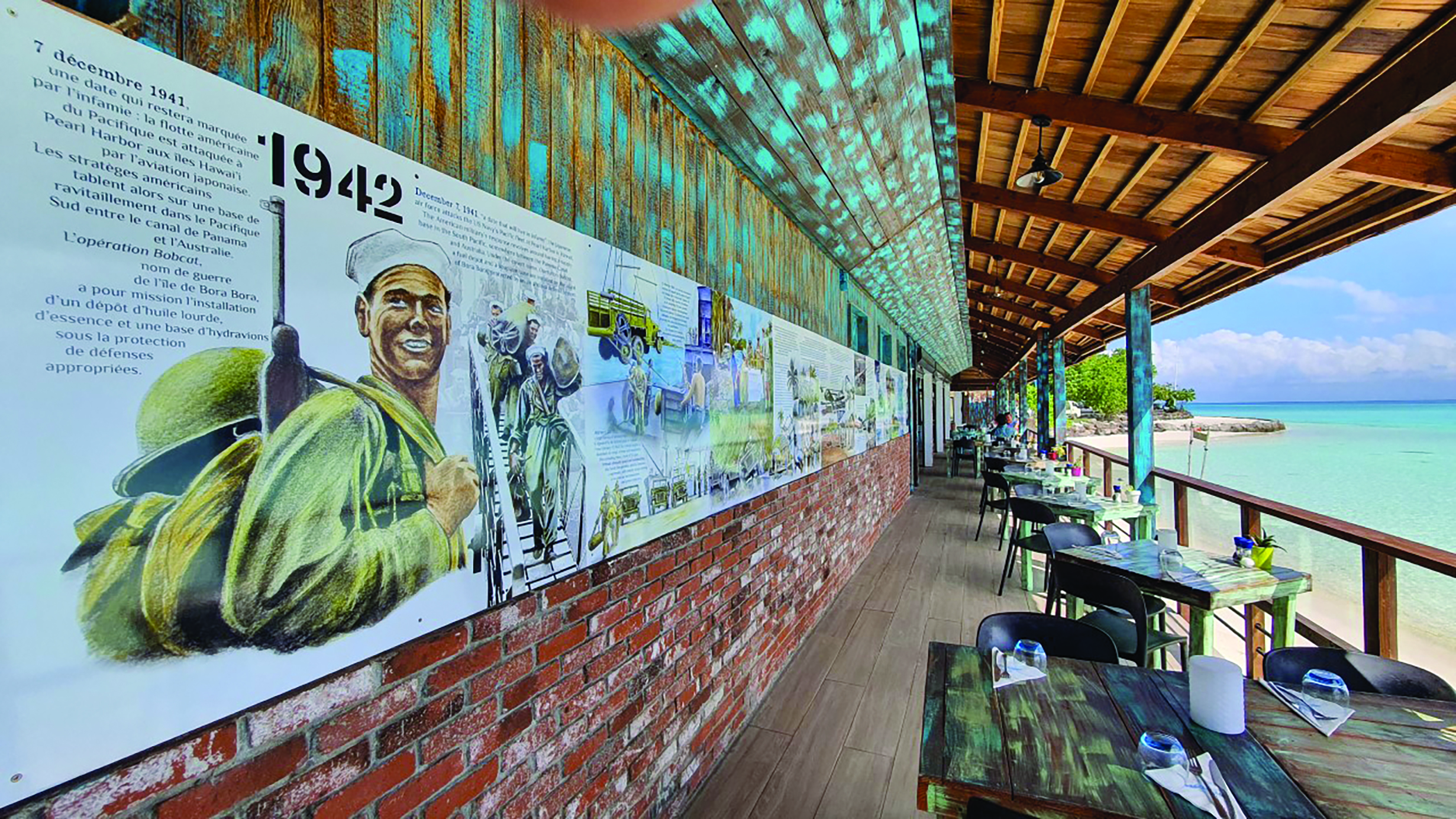 ​Bobcats, les Américains à Bora Bora