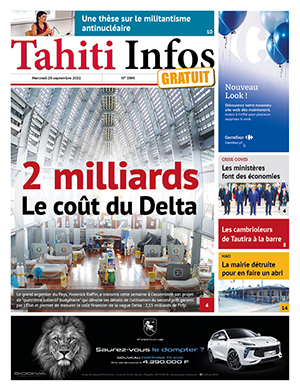 Cliquez sur la Une pour lire le journal