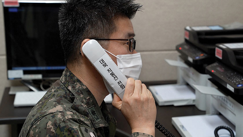 Handout / South Korean Defence Ministry / AFP