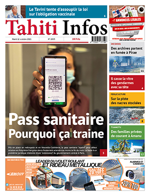 Cliquez sur la Une pour lire le journal