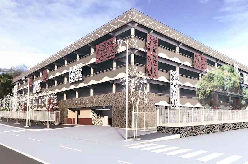 Un parking 500 places à Papeete en 2023