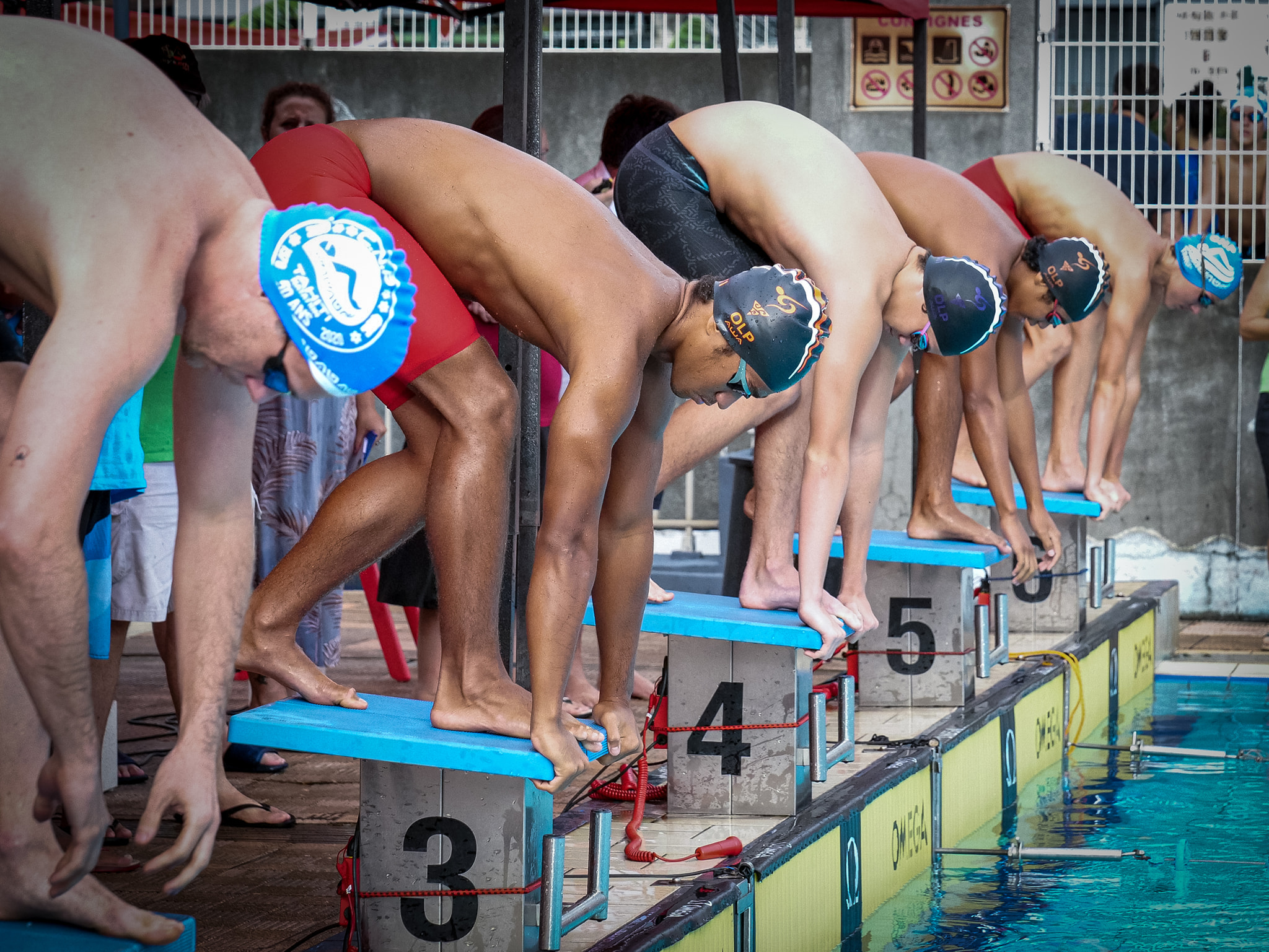 : 130 nageurs étaient engagés pour ce retour à la compétition. (photo : FTN)