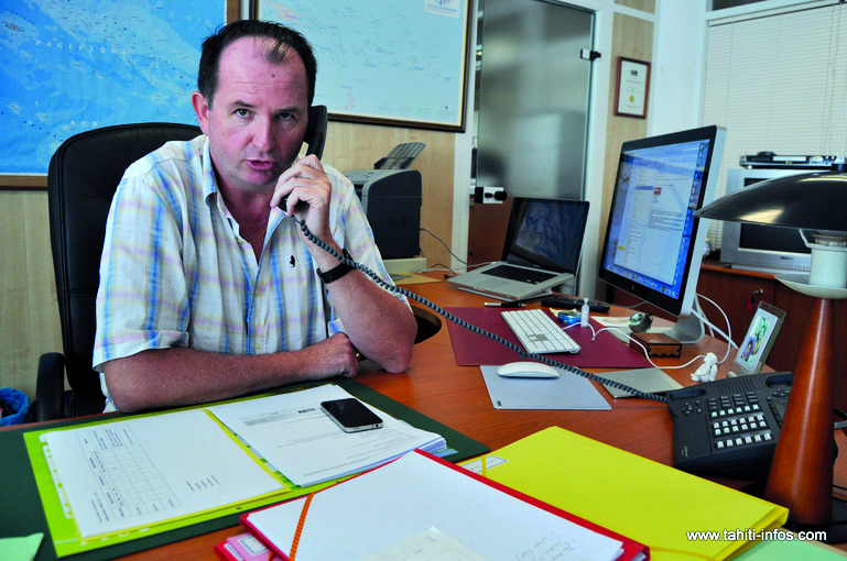 (Photo d'archives - 2011) Yves Haupert a été directeur général de la chaine TNTV de 2007 à 2013. C'est la quatrième fois depuis 2004 qu'il est placé à la tête du service de communication de la présidence.