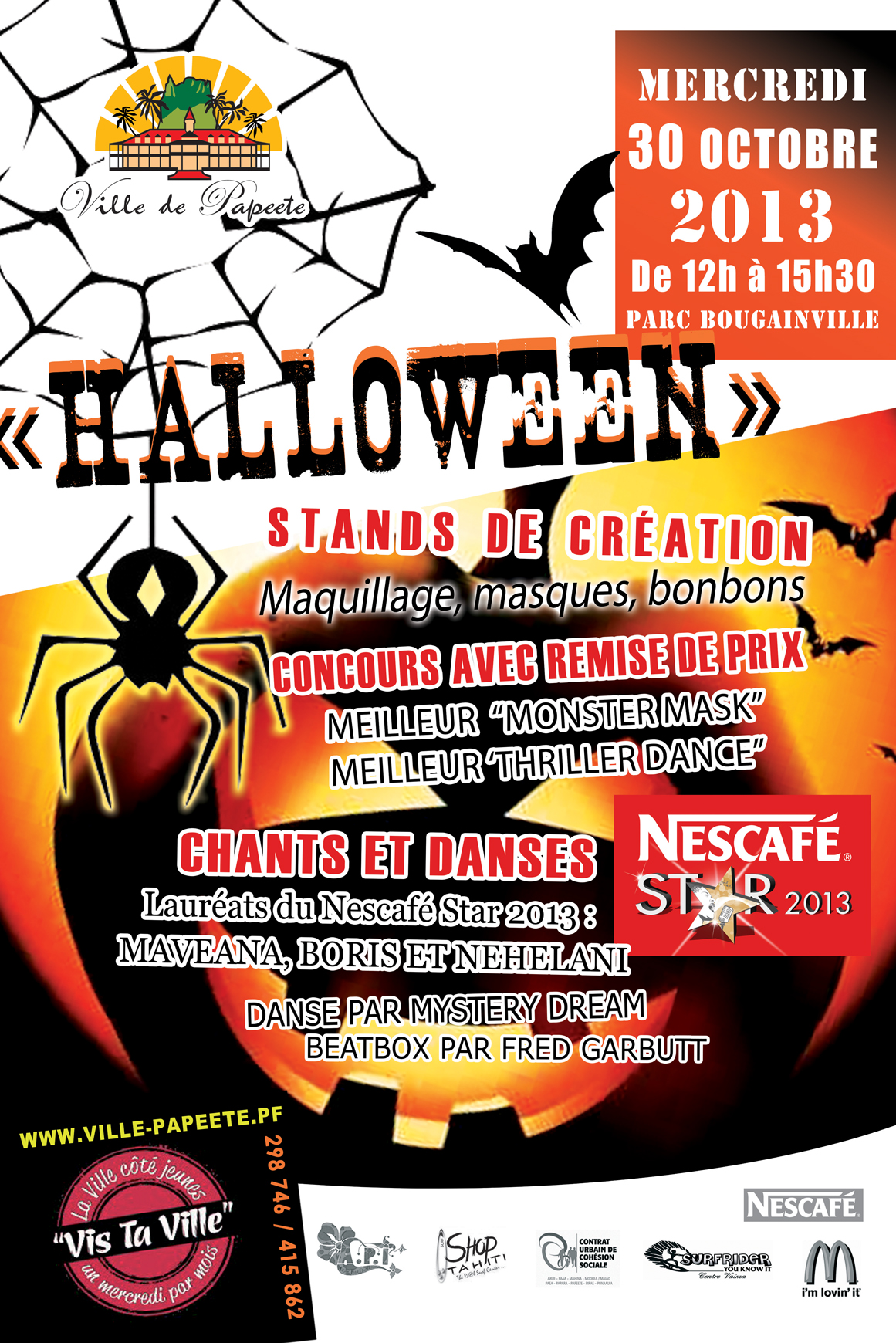 33ème édition de "Vis ta ville"en faveur des jeunes de Papeete ce mercredi 30 octobre