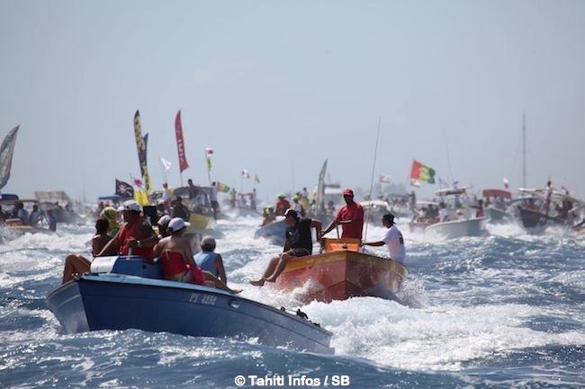 Dispositions relatives aux bateaux de pêche professionnels qui suivent la course Hawaïki Nui Va’a