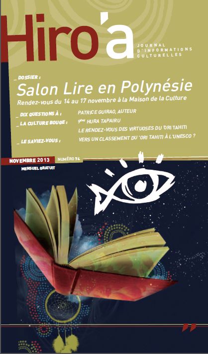 Parution du Hiro'a de Novembre 2013 (n° 74)