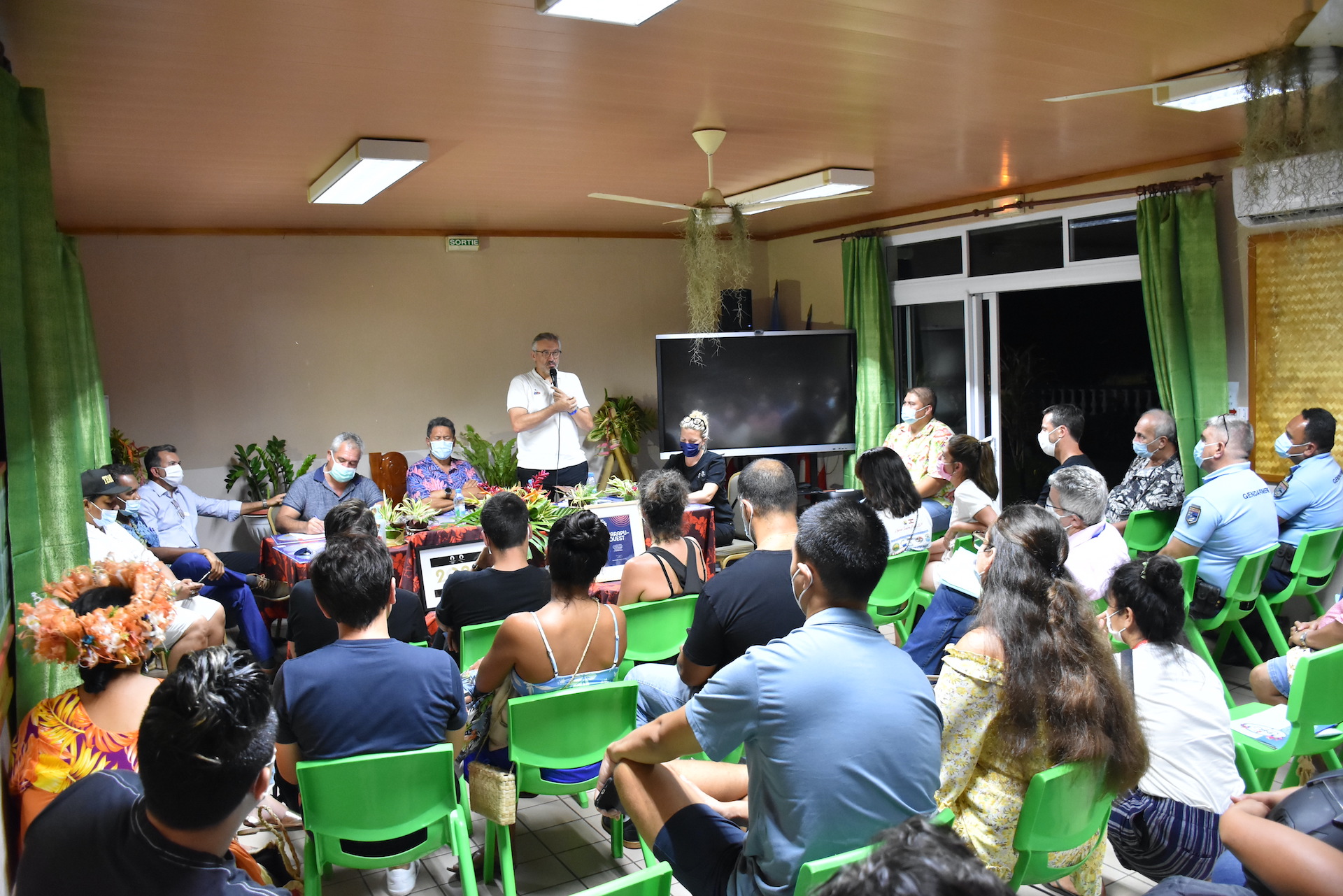 Une trentaine de personnes ont participé, mercredi soir, à la réunion publique avec le comité Paris 2024.