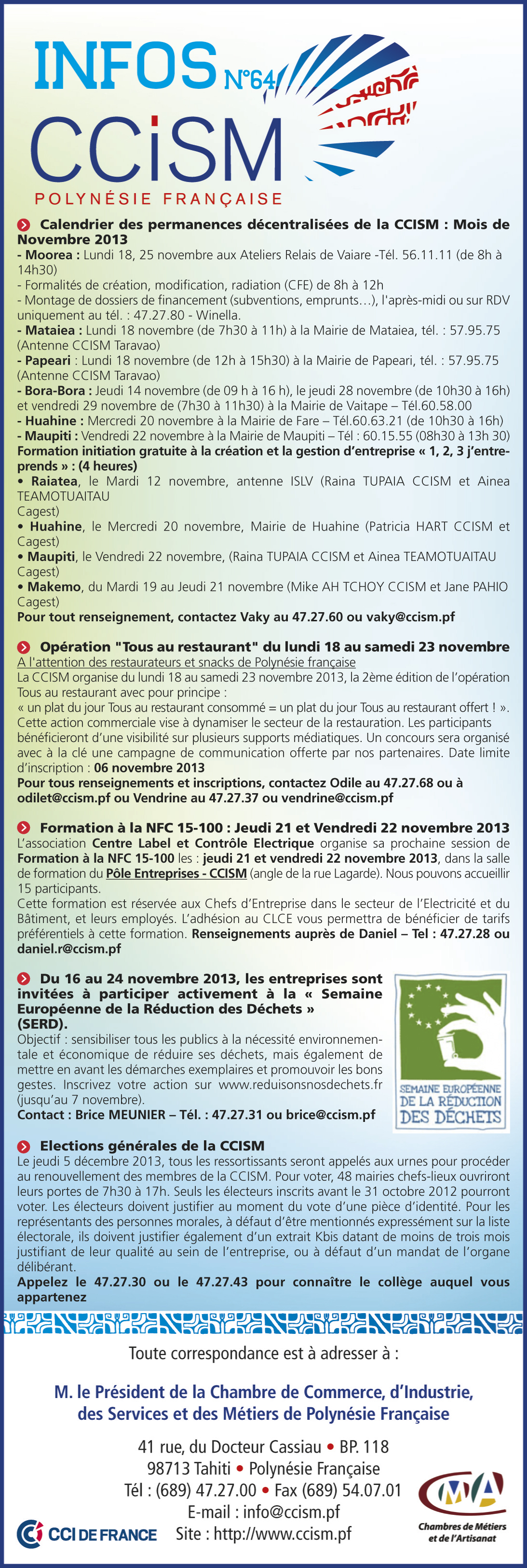 Infos CCISM N°64