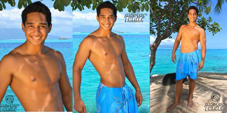 Candidat n°2 - Blaise (1er Dauphin de Mister Punaauia 2013) 17 ans, 1m81, 79kg, Etudiant Littérature