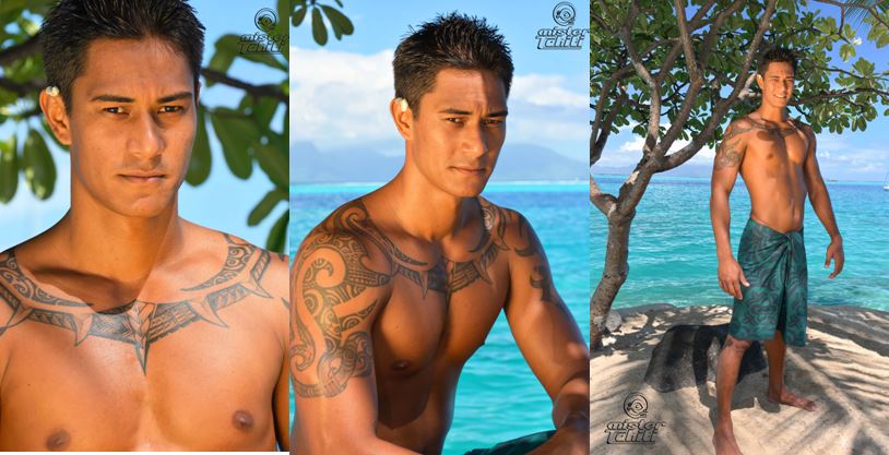 Candidat n°12 - Teraitua (Mister Bora Bora 2012) 26 ans, 1m92, 82kg, Cadre en Hôtellerie