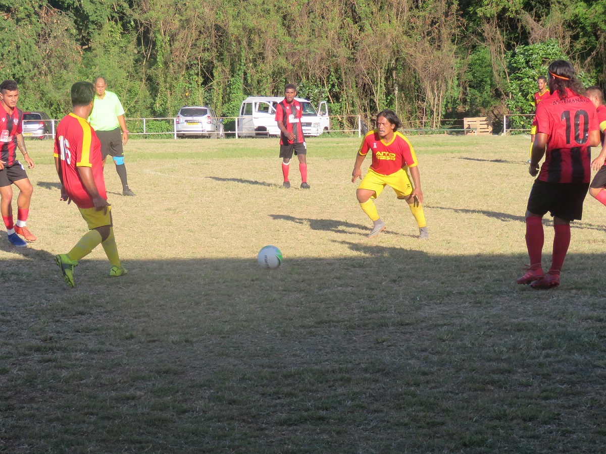 Les rouges et noirs et Temanava ont signé leur première victoire de l'année à Teavaro face à Tearaa.