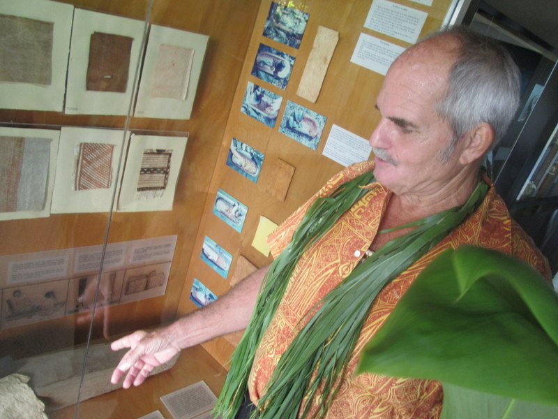 Musée de Tahiti et ses îles : Atima Fry, guide culturel passionné