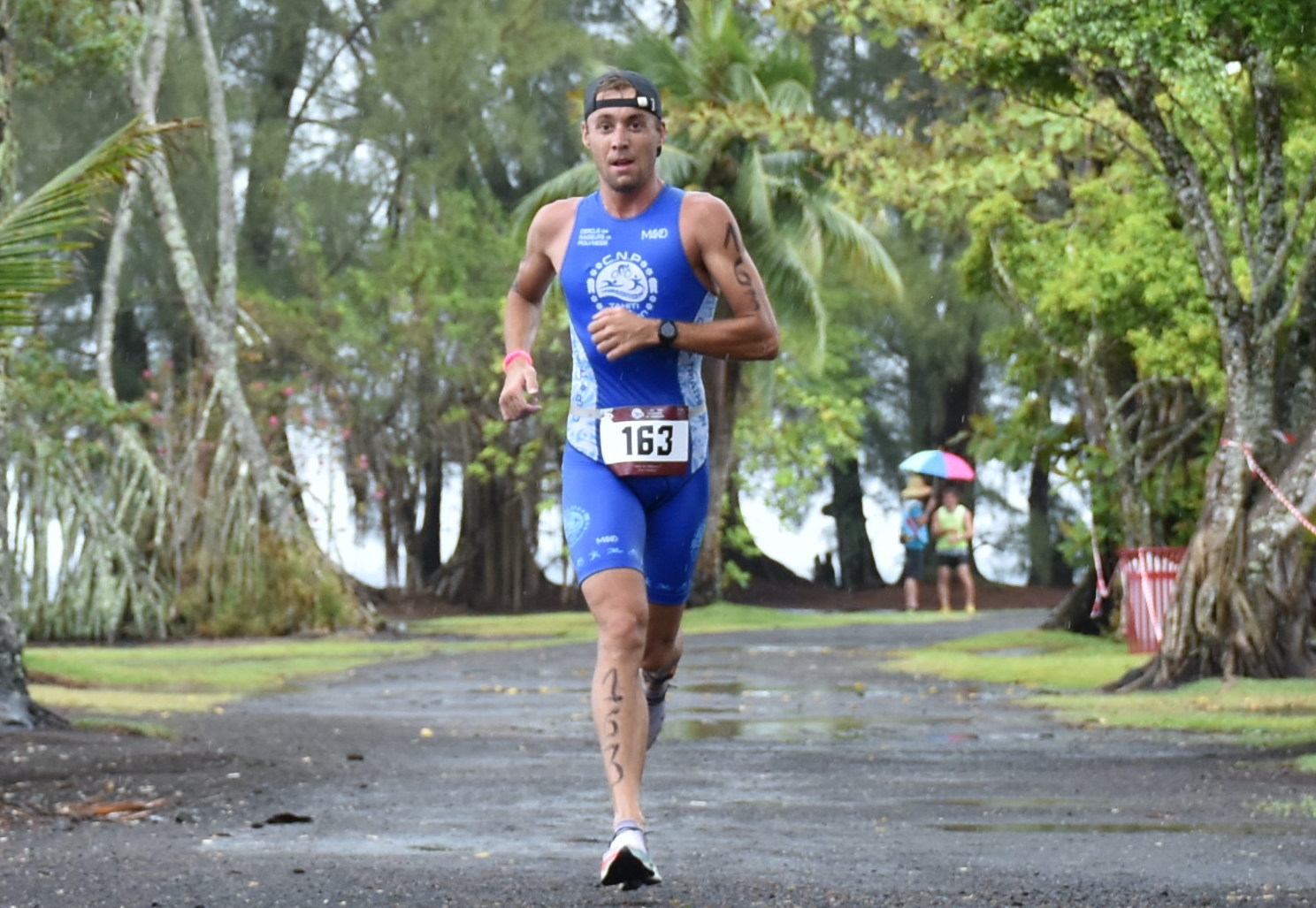 Benjamin Zorgnotti était attendu et il n'a pas déçu malgré des conditions météo difficiles.