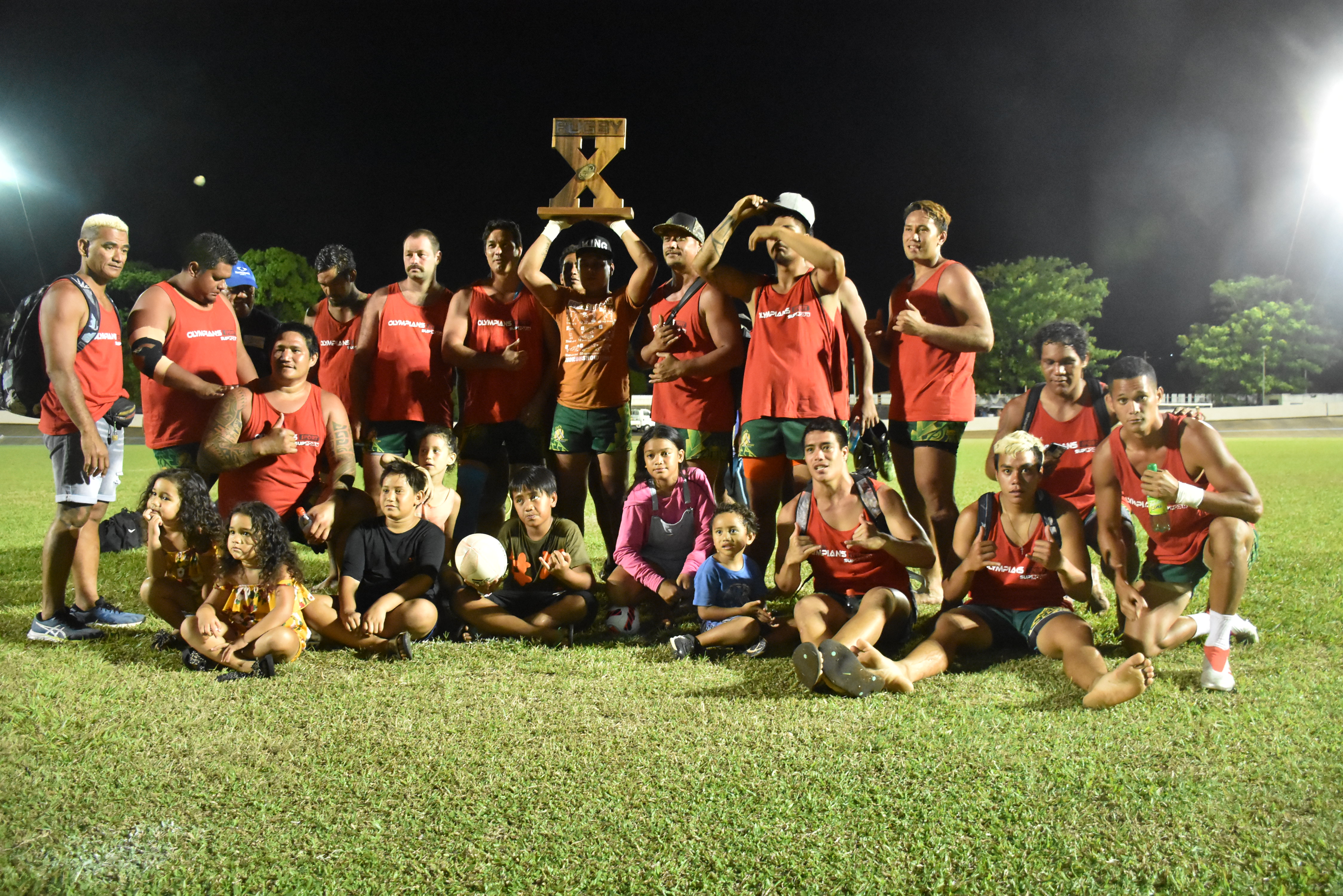 Le Challenge à X était le seul titre qui manquait au Faa'a Rugby Aro pour réaliser un Grand chelem cette année. C'est désormais chose faite, depuis samedi.