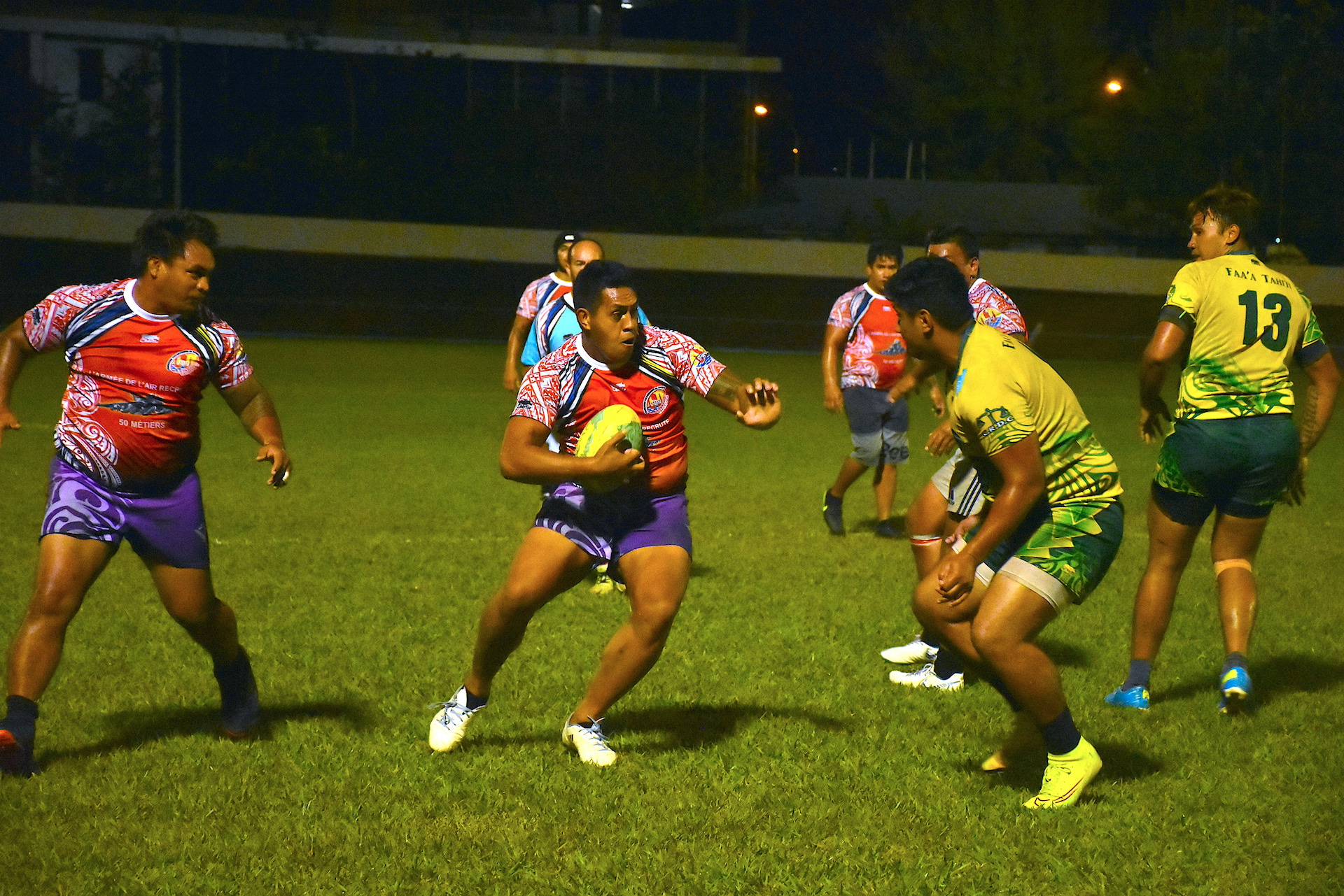 Les rouges et mauves de Paea, champions de deuxième division, ont décroché une belle troisième place au Challenge à X.