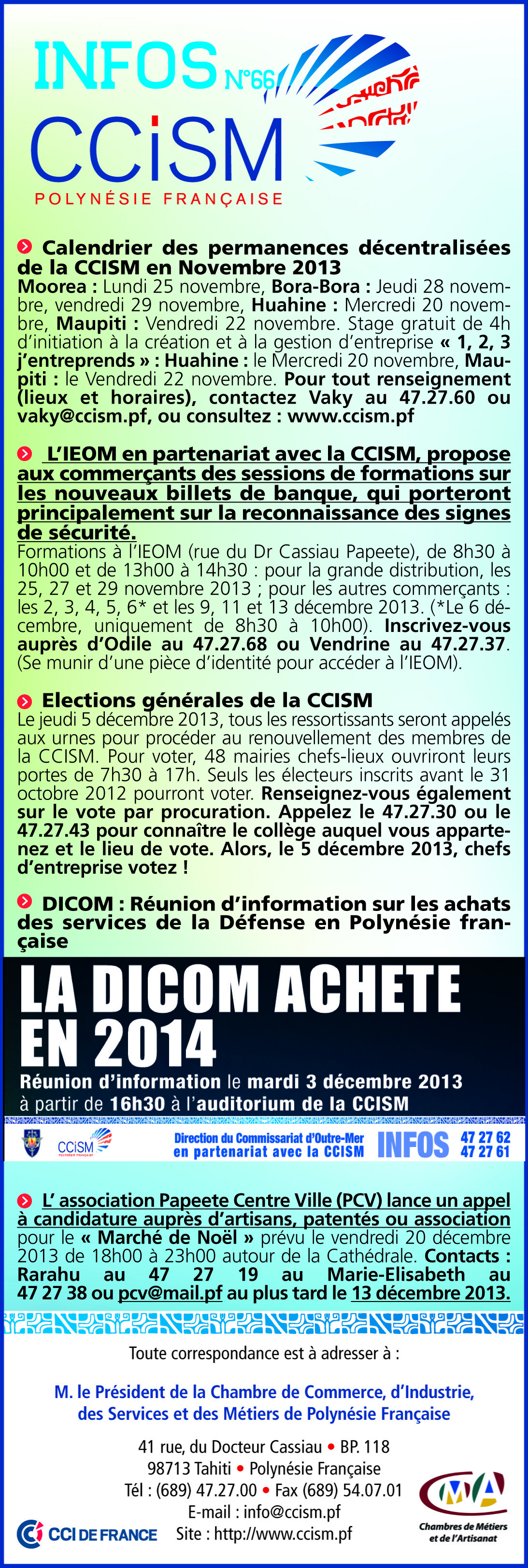 infos CCISM N°66