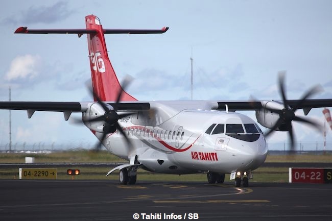 Air Tahiti : le nouvel ATR 42-600 de la compagnie est arrivé