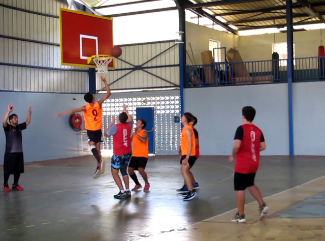 Sur le terrain, les jeunes joueurs n’ont pas ménagé leurs efforts.