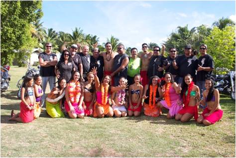 Le clip a été réalisé en partenariat avec Team Vaianae, Tahiti Harley Riders, les Hiro’s ainsi que Tamure bodyfitness.